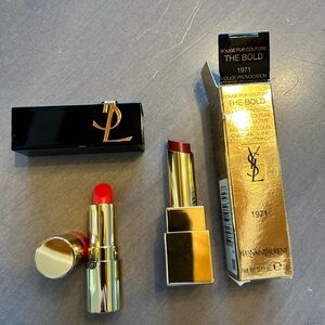 Two Yves Saint Laurent lipstick’s